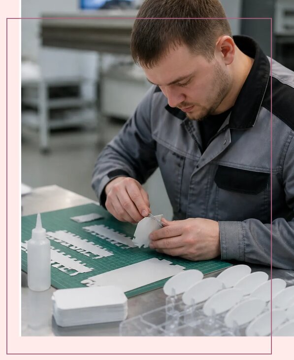 Изготовление воблеров на заказ для рекламы в Коркине