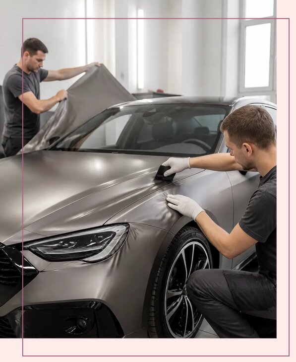 Оклейка автомобилей в Коркине по цене от 25953 р. | Аванза-Крк