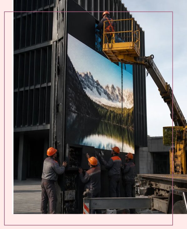 Размещение DOOH рекламы в Коркине на цифровых экранах