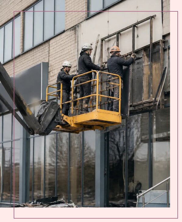Демонтаж наружной рекламы в Коркине по цене от 5710 р. | Аванза-Крк